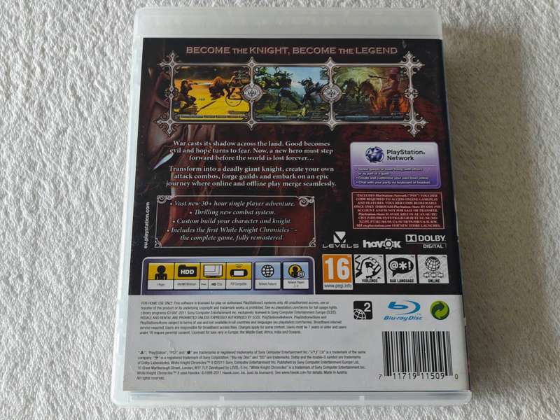 White Knight Chronicles II - PS3/Playstation 3 Game