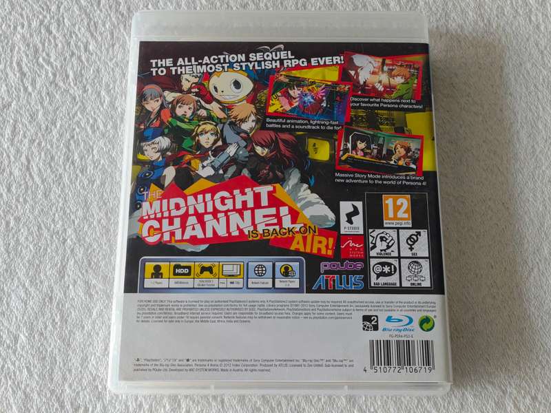 Persona 4 Arena - PS3/Playstation 3 Game