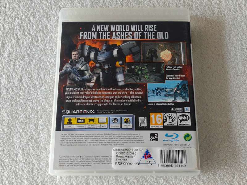 Front Mission Evolved - PS3/Playstation 3 Game