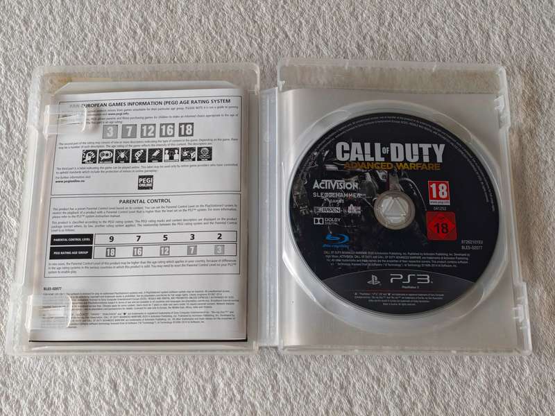 Call Of Duty Advanced Warfare - PS3/Playstation 3 Game