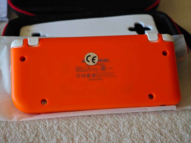 Anbernic RG28XX Portable Retro Handheld Game Console 64GB Lava Orange