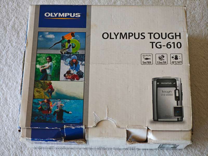OLYMPUS TG-610 Tough 14 MP ,  5x Wide Optical  - Waterproof / Shockproof Digital Camera