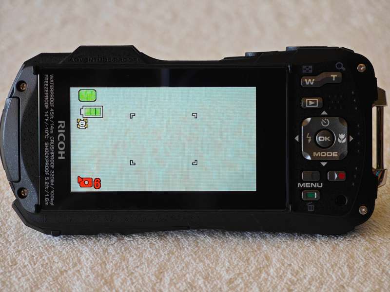 Ricoh WG-80 16MP , 5x Zoom  - Waterproof / Shockproof Digital Camera
