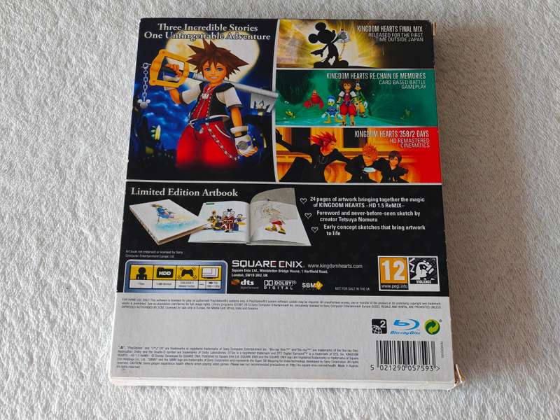 Kingdom Hearts HD 1.5 ReMIX - PS3/Playstation 3 Game