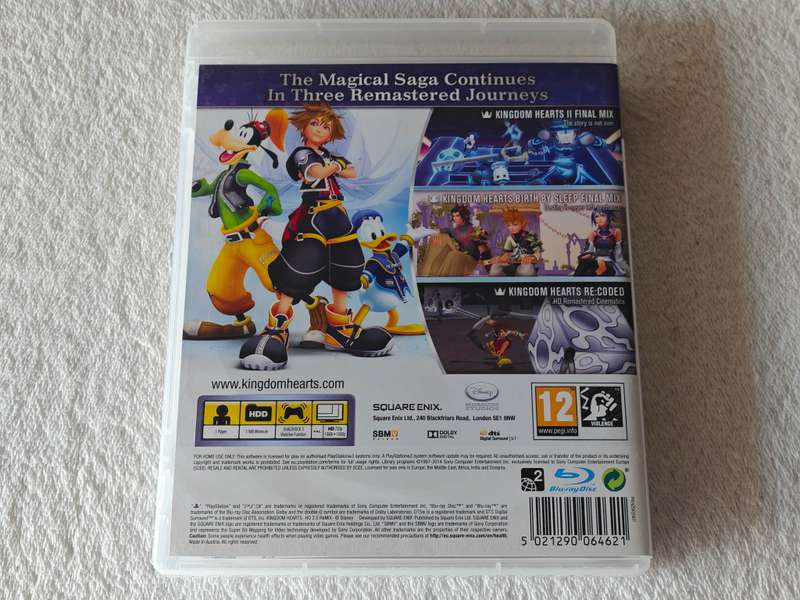 Kingdom Hearts HD 2.5 ReMIX - PS3/Playstation 3 Game