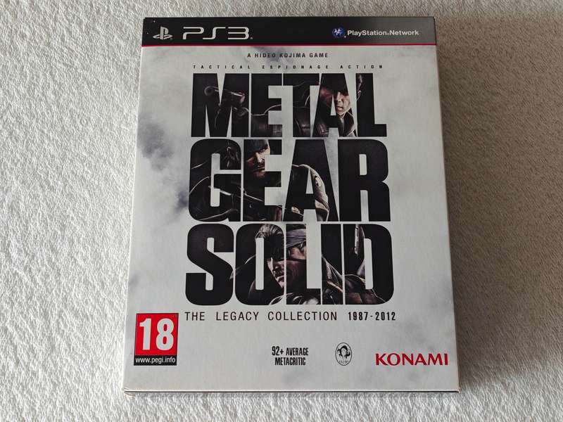 Metal Gear Solid The Legacy Collection - PS3/Playstation 3 Game