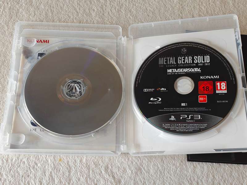 Metal Gear Solid The Legacy Collection - PS3/Playstation 3 Game
