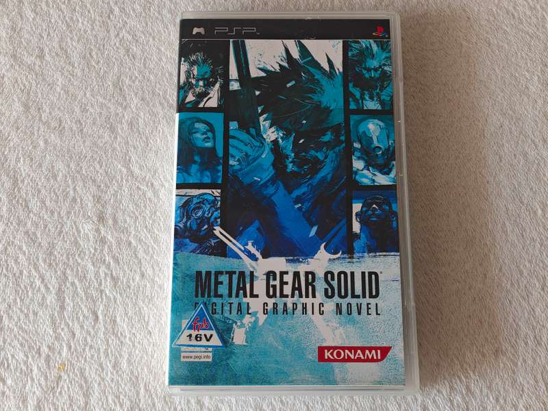 Metal Gear Solid Digital Graphic Novel - PSP / Playstation Portable Game