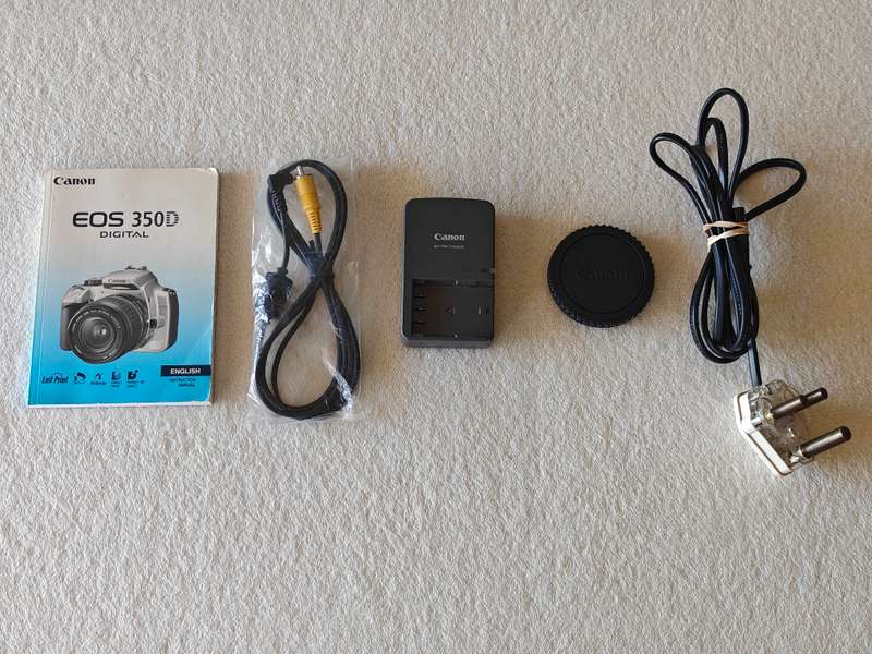 Canon EOS 350D With 18-55mm And 2GB Memory Card -  Digital SLR Camera