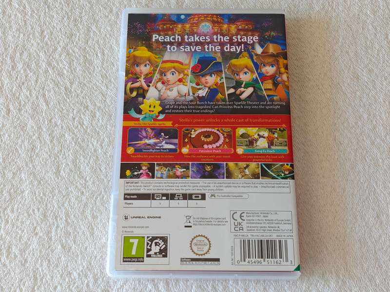 Princess Peach Showtime - Nintendo Switch Game