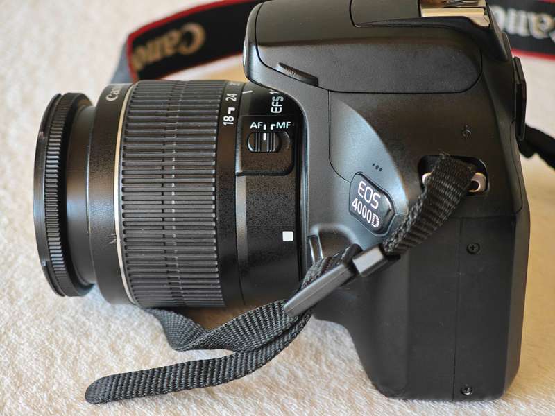 Canon EOS 4000D EF-S 18-55mm Lens / 18MP - DSLR Camera