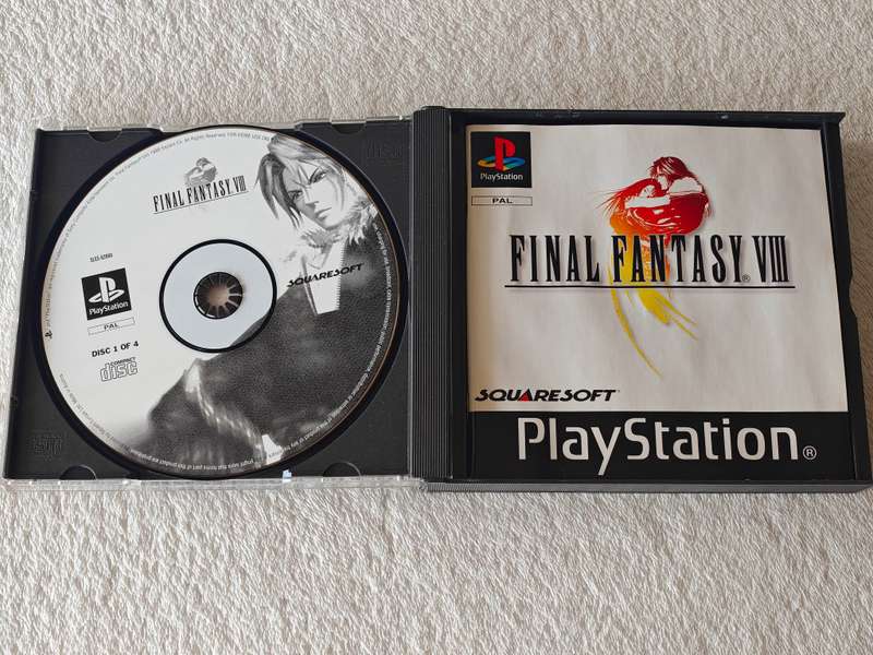 Final Fantasy VIII - PS1 / Playstation One Game (PAL)