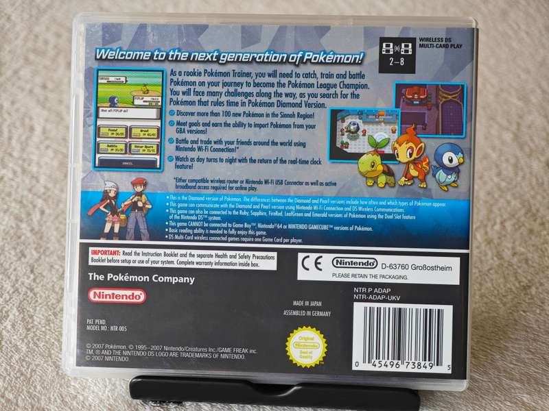 Pokemon Diamond Version - Nintendo DS Game