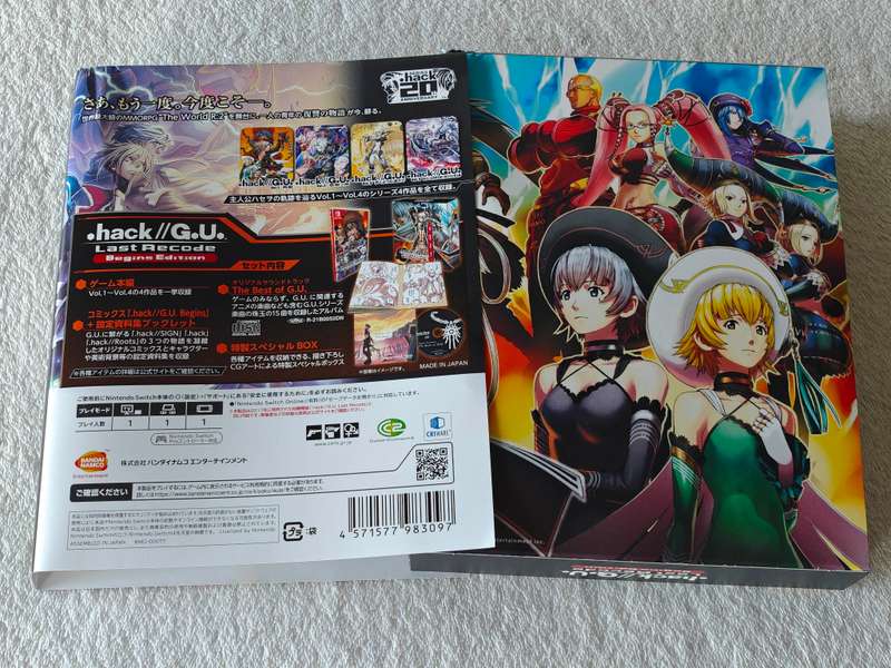 .hack//G.U Last Recode Begins Edition - Nintendo Switch Game
