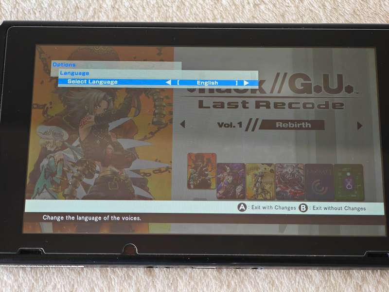 .hack//G.U Last Recode Begins Edition - Nintendo Switch Game