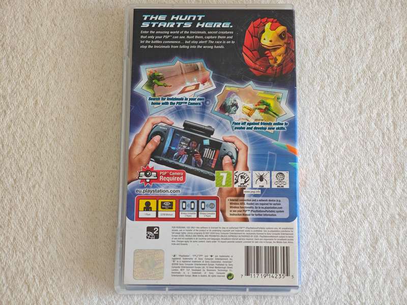 Invizimals + PSP Camera - PSP / Playstation Portable Game