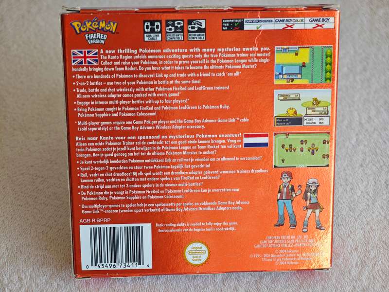 Pokemon FireRed Version - Nintendo Game Boy Advance