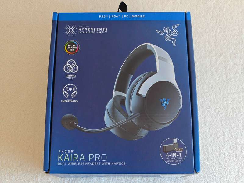 Razer Kaira Pro - Wireless Gaming Headset (PS5/PS4/PC/Mobile)