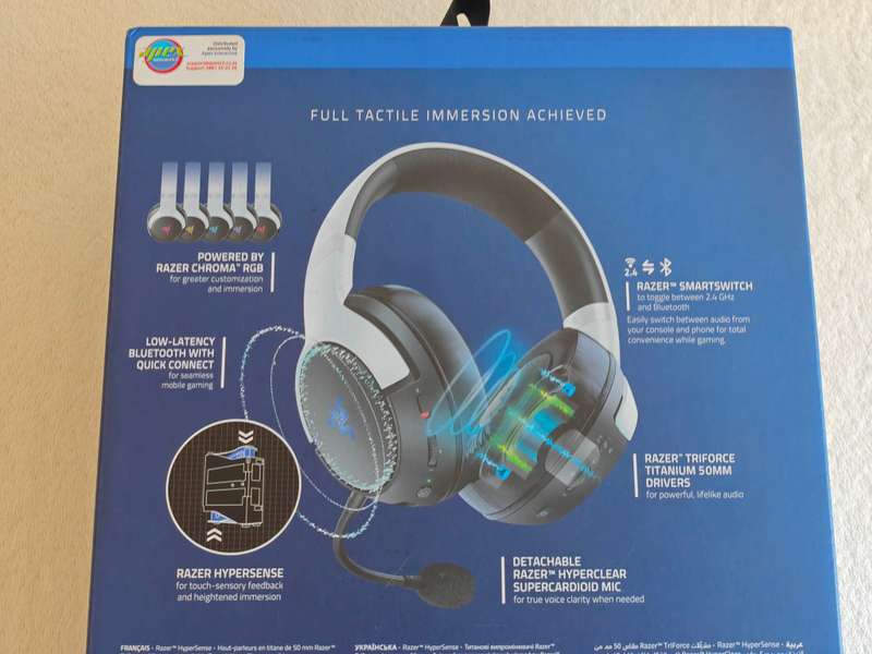 Razer Kaira Pro - Wireless Gaming Headset (PS5/PS4/PC/Mobile)
