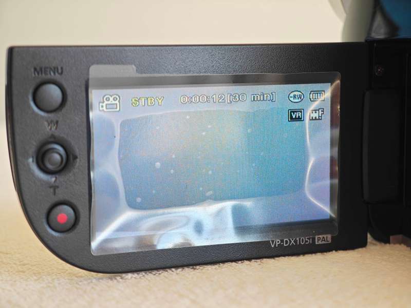 Samsung VP-DX105i PAL 34x Zoom DVD/SDHC Camcorder