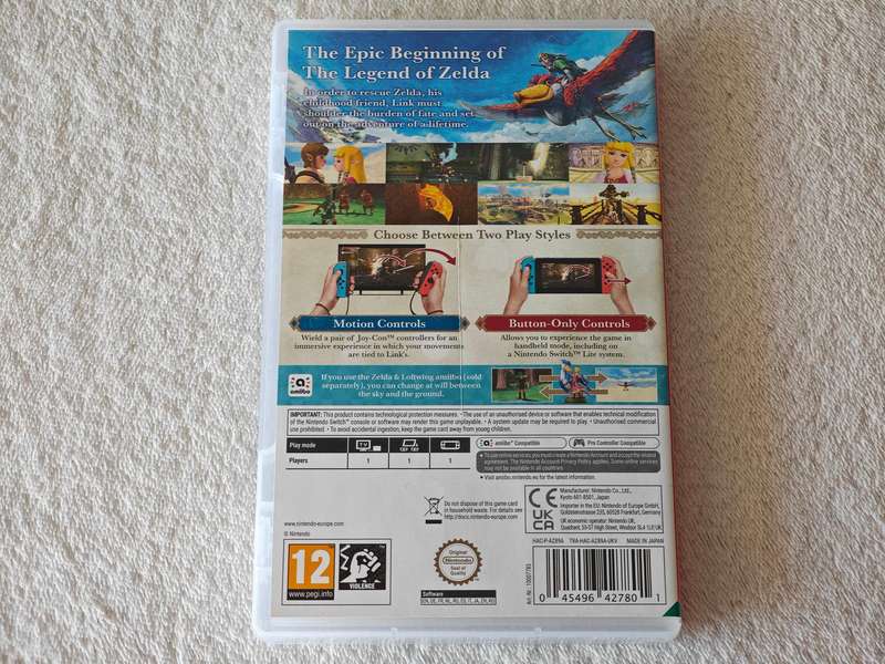 The Legend Of Zelda: Skyward Sword HD - Nintendo Switch Game