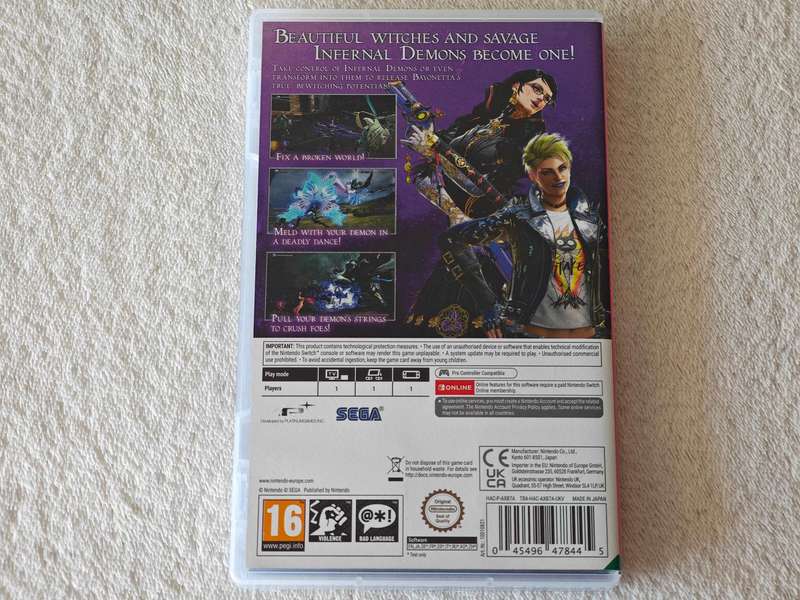 Bayonetta 3 - Nintendo Switch Game