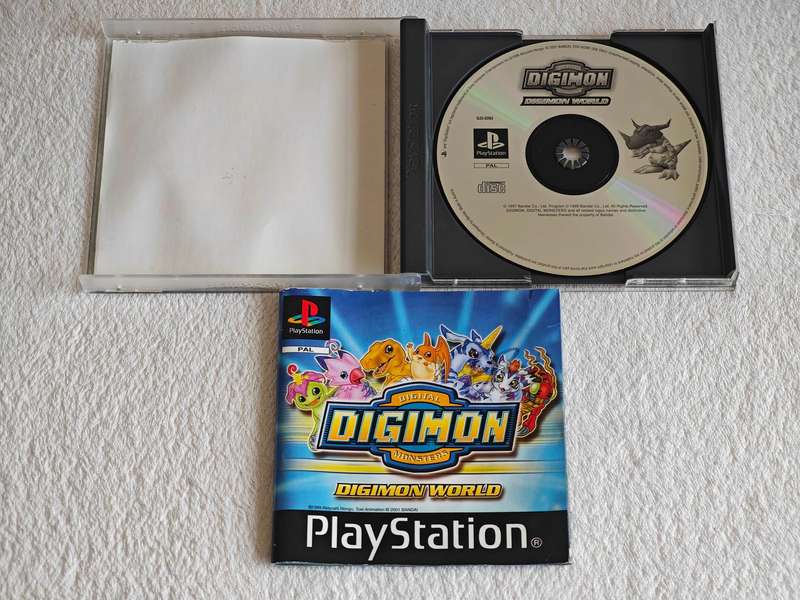 Digimon World - PS1 / Playstation One Game (PAL)