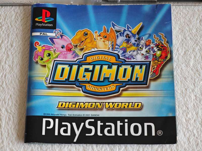 Digimon World - PS1 / Playstation One Game (PAL)