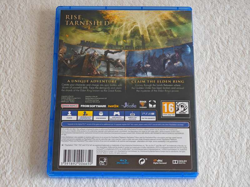 Elden Ring - PS4 / Playstation 4 Game