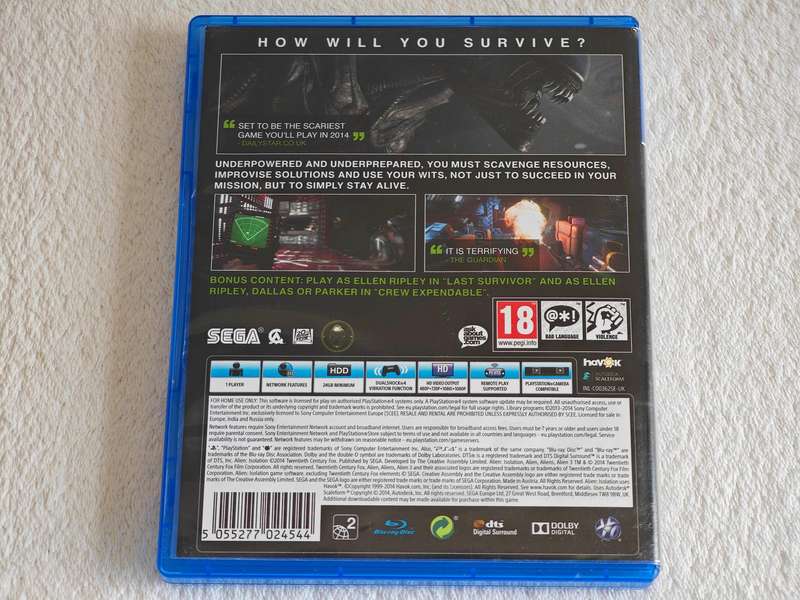Alien Isolation - PS4 / Playstation 4 Game