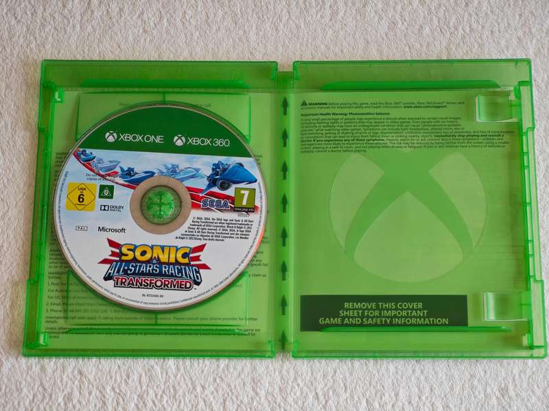 Sonic All-Stars Racing Transformed - Xbox 360 Game (PAL)
