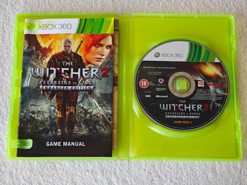 The Witcher 2 Assassins Of Kings - Enhanced Edition - Xbox 360 Game (PAL)