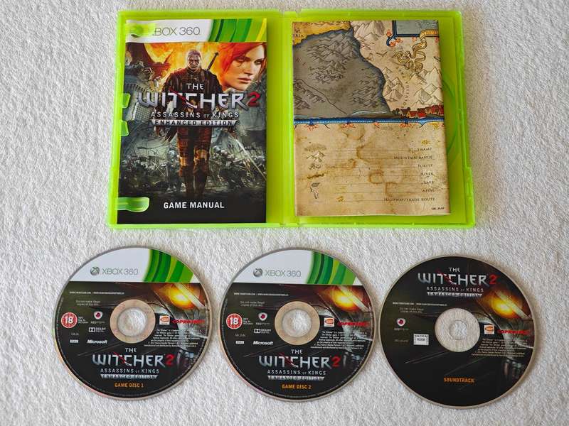 The Witcher 2 Assassins Of Kings - Enhanced Edition - Xbox 360 Game (PAL)