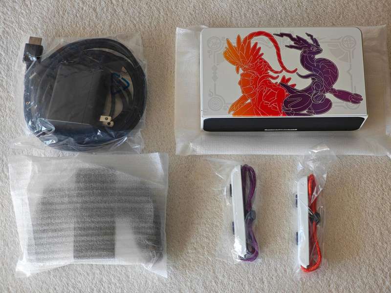 Nintendo Switch OLED Console - Pokemon Scarlet & Violet Edition
