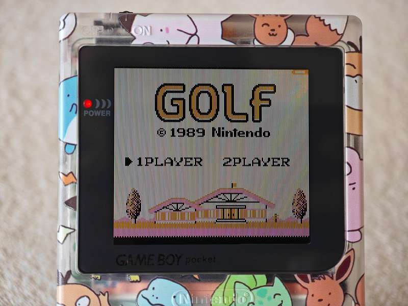 Nintendo Game Boy Pocket Console - (Backlit IPS Screen)