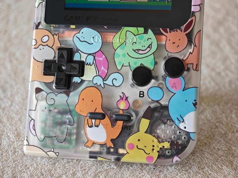 Nintendo Game Boy Pocket Console - (Backlit IPS Screen)