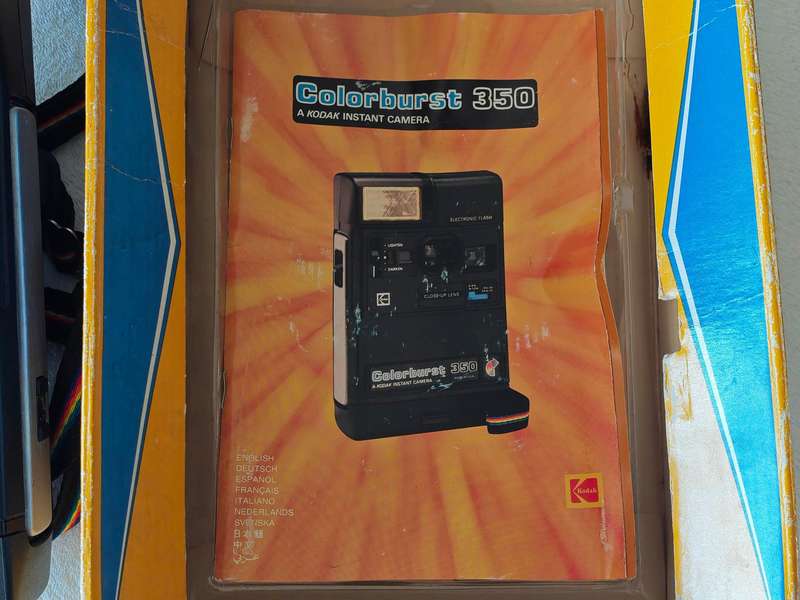 Kodak Colorburst 350 Instant Camera