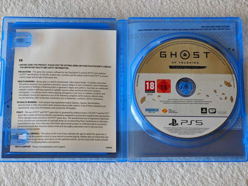Ghost Of Tsushima Directors Cut - PS5 / Playstation 5 Game