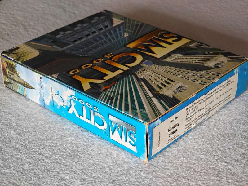 Sim City 3000 - Big Box Windows PC Game