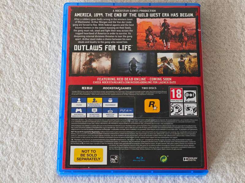 Red Dead Redemption II - PS4 / Playstation 4 Game
