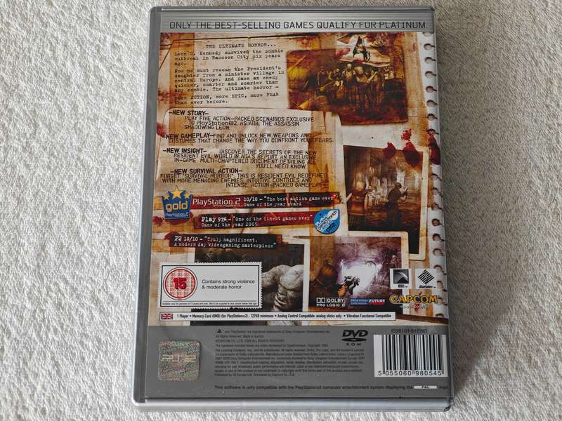 Resident Evil 4 + Mini Guide - PS2/Playstation 2 Game (PAL)