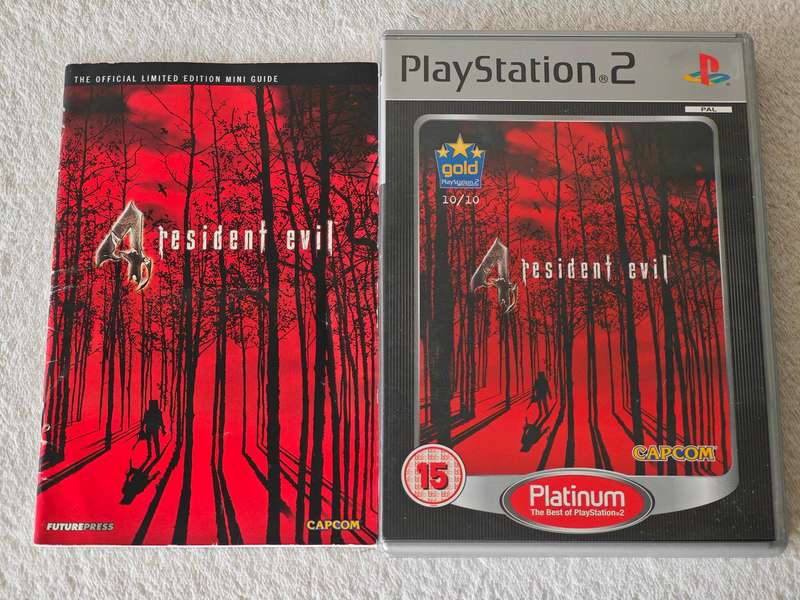 Resident Evil 4 + Mini Guide - PS2/Playstation 2 Game (PAL)