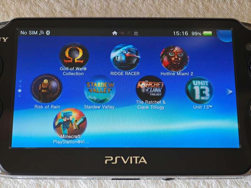 Playstation Vita Console + SD2Vita + 8GB Memory Card (Model 1104 - WiFi/3G)