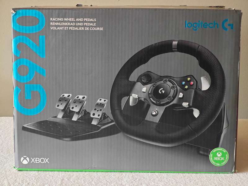 Logitech G920 Driving Force Racing Wheel (Xbox One / Xbox Series / PC)