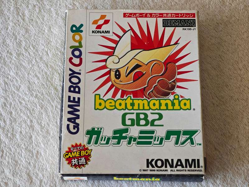 Beatmania GB2: GatchaMix - Nintendo Game Boy Color