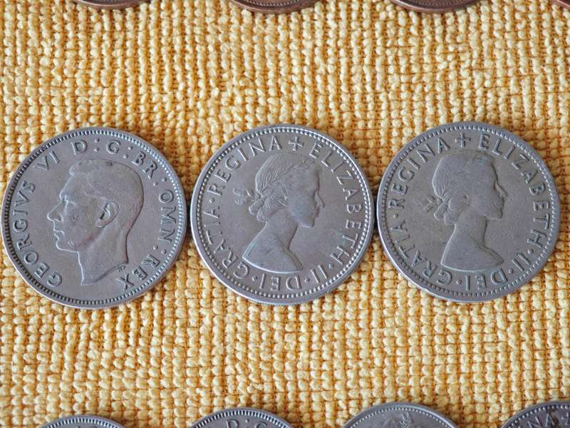 United Kingdom, Australia and New Zealand coins (34 coins total)