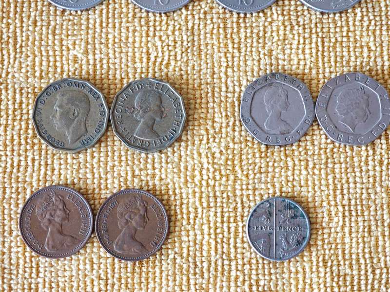 United Kingdom, Australia and New Zealand coins (34 coins total)