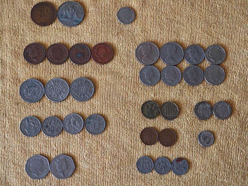 United Kingdom, Australia and New Zealand coins (34 coins total)