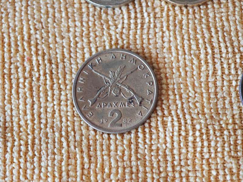 European Coins + Banknote (14 coins, 1 banknote)