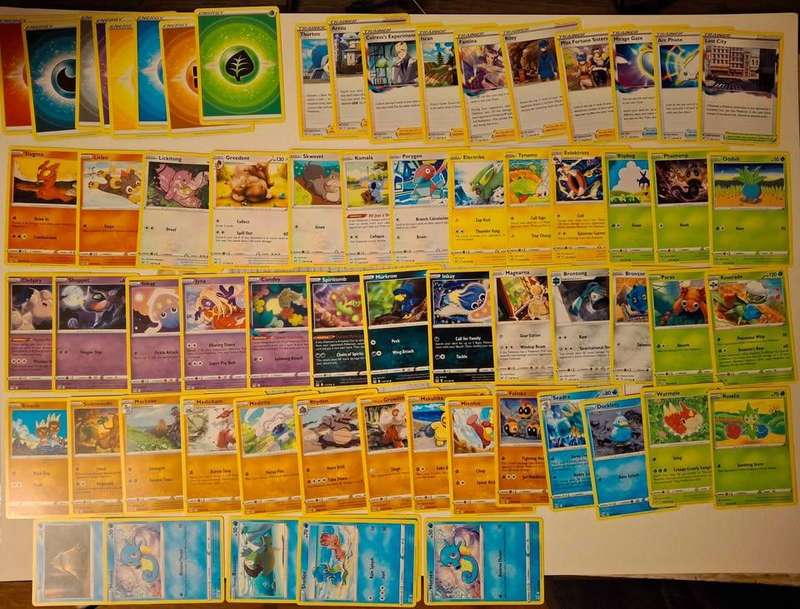 64 Pokemon Cards 2022